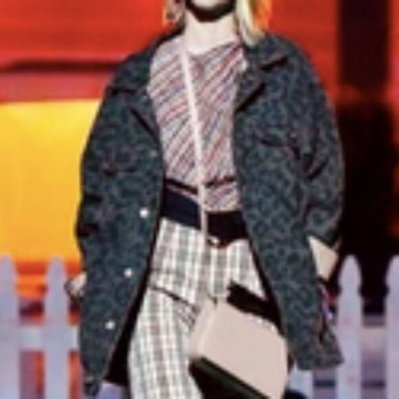 Aevha London leather shoulder bag red - Picture 4 of 5